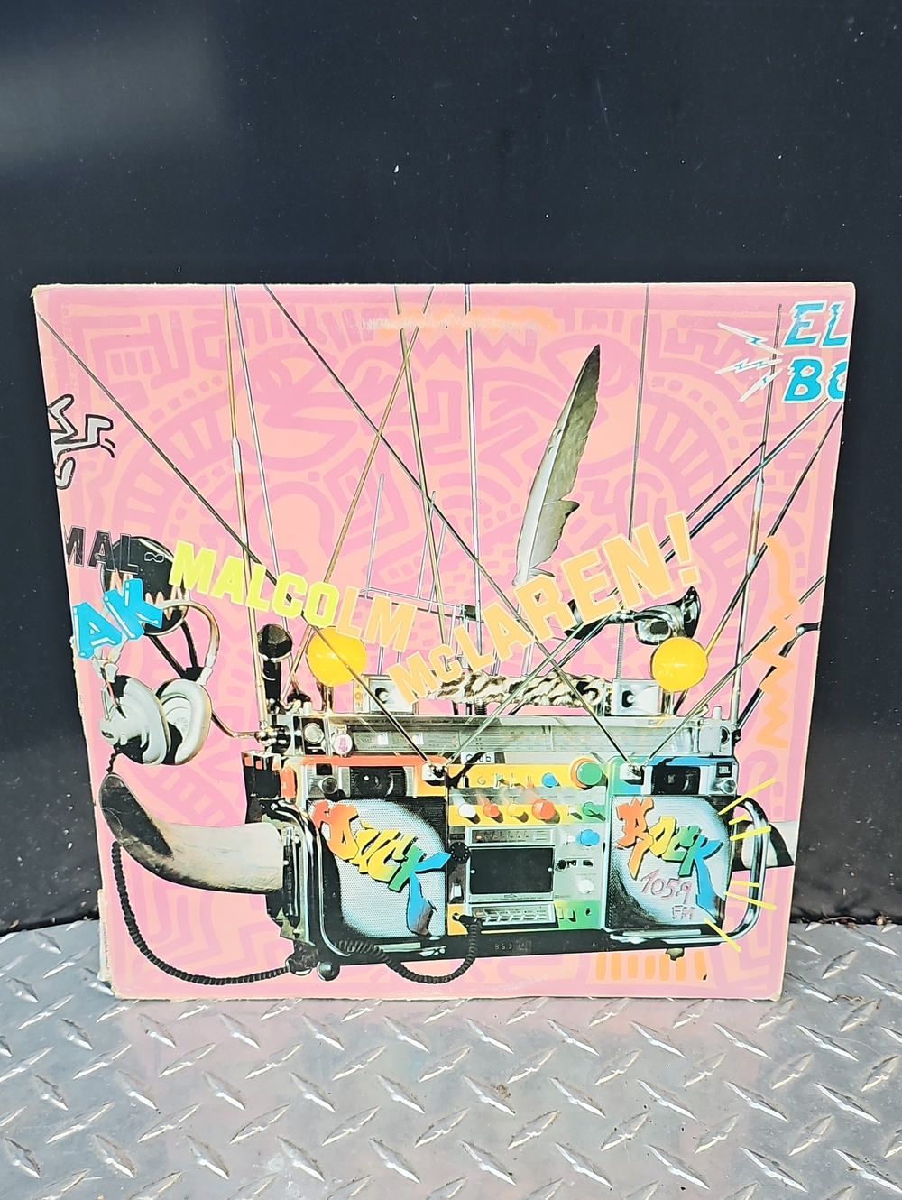 Malcolm McLaren – Duck Rock (1983) Vinyl LP – Keith Haring Cover Art